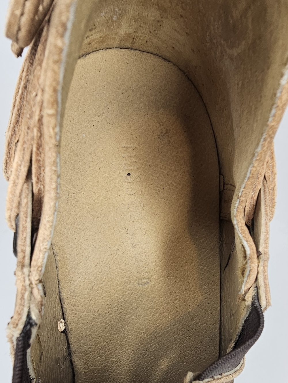 Musse & Cloud "Coolise" laser-cut leather ankle booties 10 - Picture 10 of 13